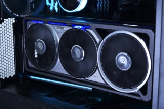 Neutral angled GPU.