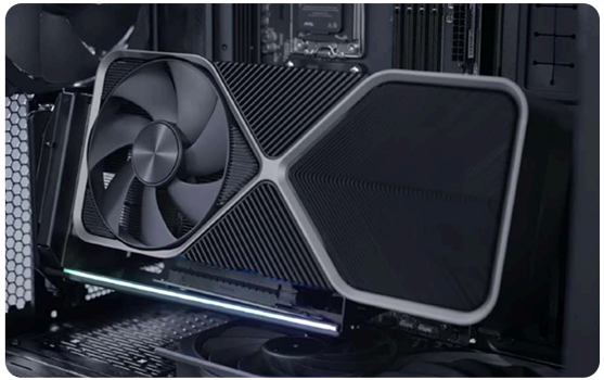 155mm Lian Li 4-slot Vertical GPU Kit v3 with ARGB PCIe 5.0 Riser White ...