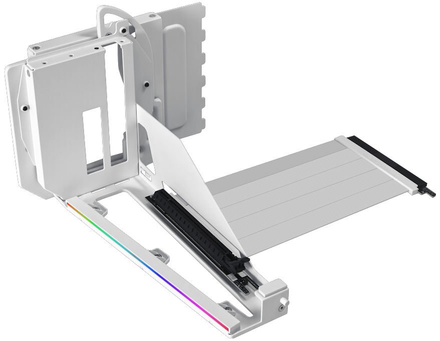 Lian Li Multi Directional Vertical GPU Bracket Whtie