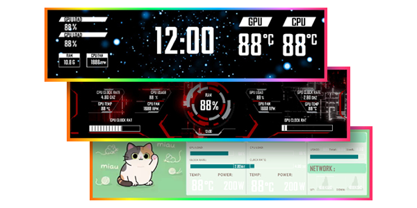 Personalised Themes for Setups.