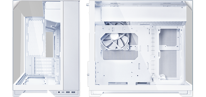 O11 Vision-M PC Case in White from Lian Li