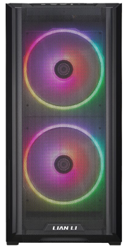 Mesh-Layered Front Panel