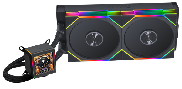 Lian Li Galahad II All In One, All-In-One, AIO Cooler, Intel CPU Cooler, AMD CPU Cooler, 280mm Radiator