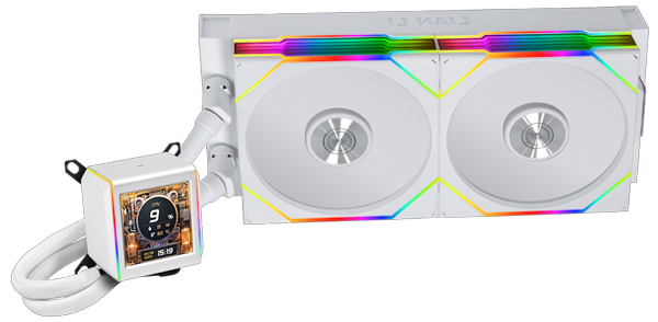 Lian Li Galahad II All In One, All-In-One, AIO Cooler, Intel CPU Cooler, AMD CPU Cooler, 280mm Radiator