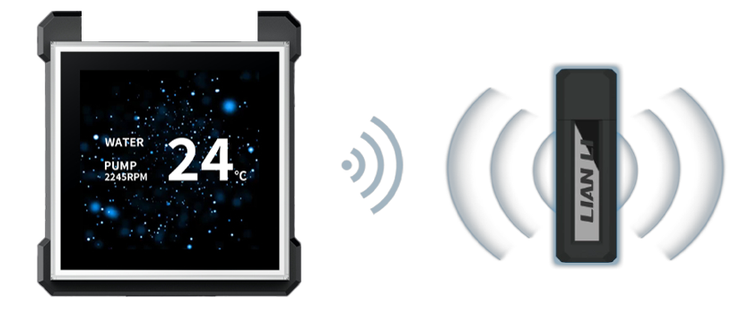 L-Wireless Control Communicating with the AIO CPU Pump