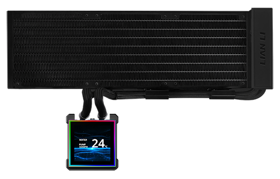 Lian Li Hydroshift II LCD-S 360N All in One Liquid CPU Cooler Fanless