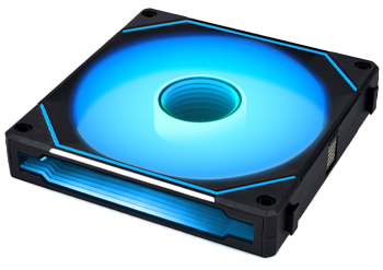 Triple Zone Fan ARGB Strips with Infinity Mirror Highlighted with Colour Effect