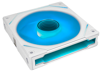 Triple Zone Fan ARGB Strips with Infinity Mirror Highlighted with Colour Effect