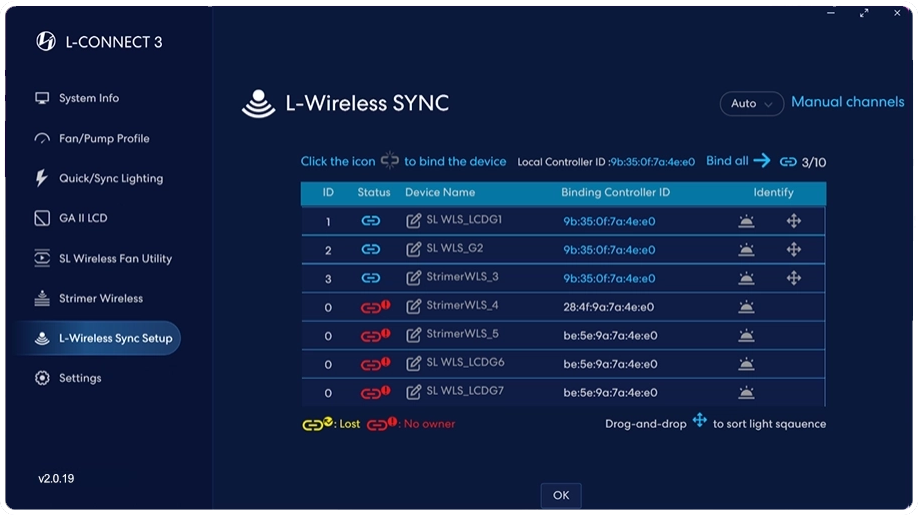 L-Wireless Customisation in L-Connect 3