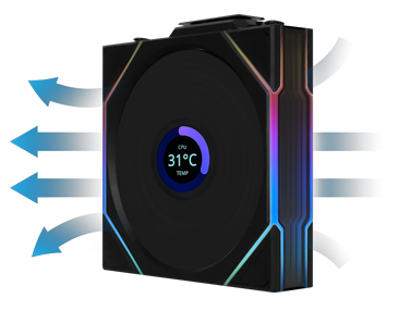 Reverse Blade Flow Direction