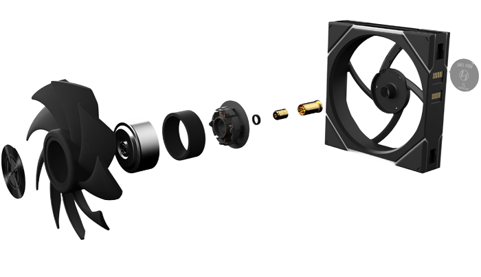 Exploded view of Fan Anatomy