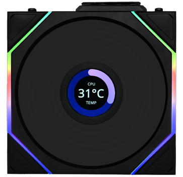Lian Li UNI FAN TL Wireless 120mm ARGB PWM Fan Black