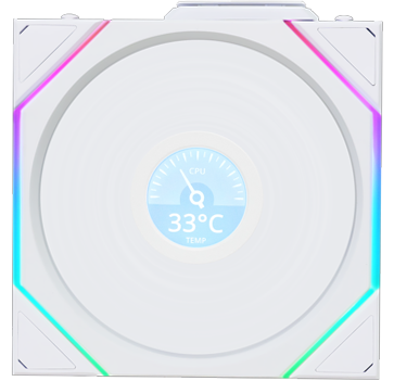 Lian Li UNI FAN TL Wireless 120mm ARGB PWM Fan White