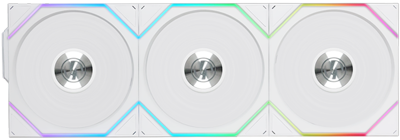 Lian Li UNI TL Wireless Reverse Blade 120mm ARGB PWM Fan White 3