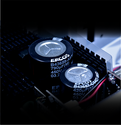 Inside View of PSU: Japanese Capacitors