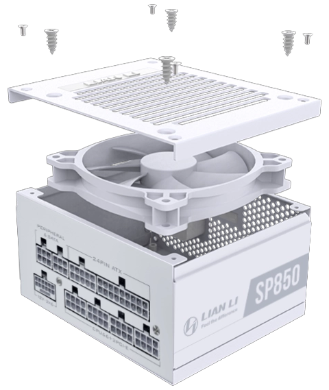 Exploded View of PSU Components