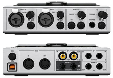 Komplete3 Audio 6 Connectivity