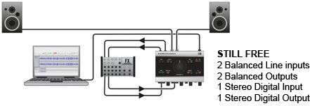 Komplete3 Audio 6 Setup Examples