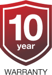 10 Year Warranty