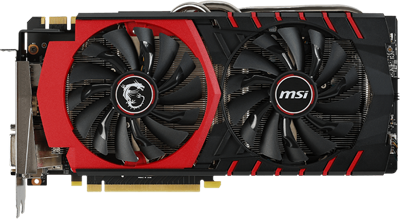 MSI Gaming 4G Card Top
