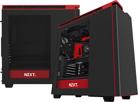NZXT H440 Side Angle