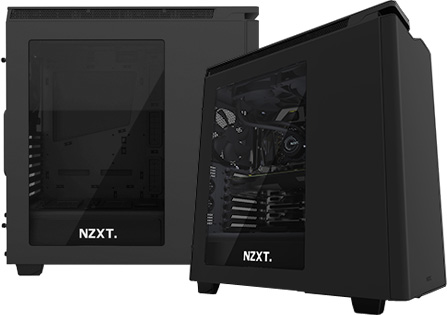 NZXT H440 Side Angle