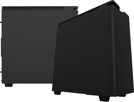 NZXT H440 Side Angle
