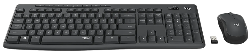 MK295 Silent Wireless Keyboard and Mouse Combo