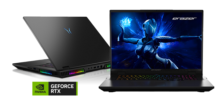 ERAZER Beast 18 X1 WQXGA Ultra 9 GeForce RTX 5090 Gaming Laptop from Medion.