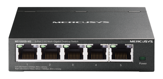 5-Port 2.5G Multi-Gigabit Desktop Switch from Mercusys