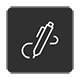 Slim pen icon