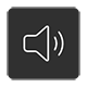 Speaker icon to highlight sound clarity