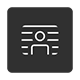 Portrait blur icon to highlight camera focus