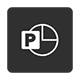 Powerpoint app icon to highlight Copilot in Powerpoint