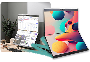 Clutter-free desk space