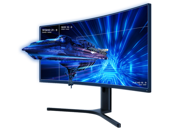Xiaomi 34" UltraWide Quad HD 144Hz AMD FreeSync Curved