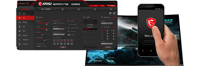 remote display