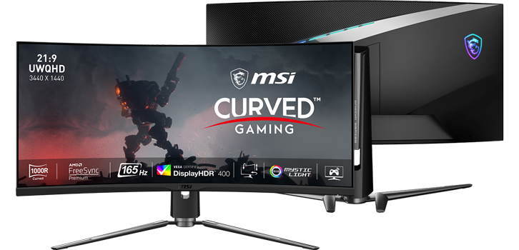 34-inch MSI MPG ARTYMIS 343CQR UltraWide Curved VA Gaming Monitor
