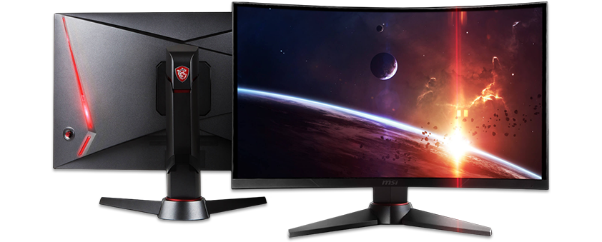 MSI 27" Full HD 144Hz 1ms Curved FreeSync Gaming Monitor ...