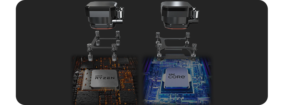 Supporting AMD and Intel