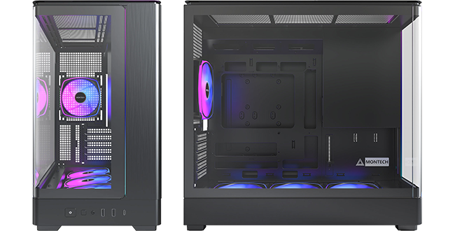 Hero Image of Montech King 15 Pro Case in Black