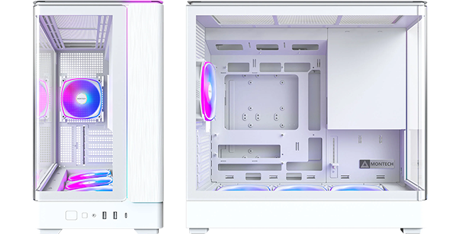 Hero Image of Montech King 15 Pro Case in White