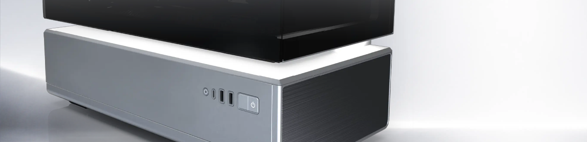 3/4 view of the case showing the elevated design on a dark background.