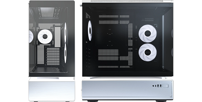 TG7 Silver Hero Image showing front and side view of case.
