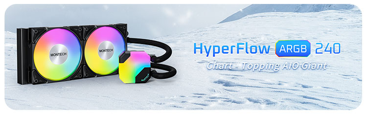 HyperFlow ARGB AIO CPU Cooler