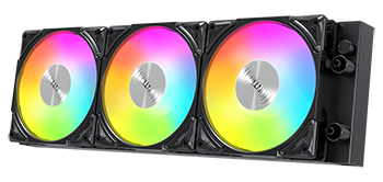Montech HyperFlow ARGB 360 All In One Slim 360mm Black Intel/AMD CPU Water Cooler