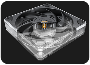 Montech METAL 120 PWM High Static Pressure Case/CPU Cooler Fan LN140873 ...