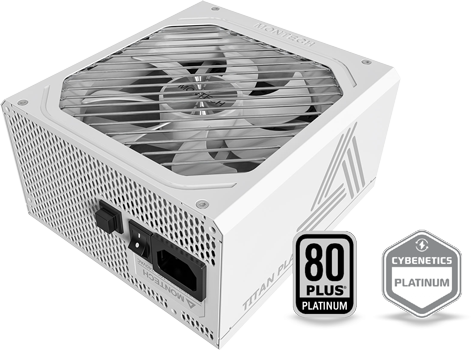 Montech TITAN PLA PSU, Platinum Rated PSU, 1000W Power Supply