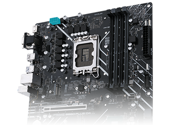 ASUS Intel B660 PRIME B660-PLUS D4 DDR4 ATX Motherboard LN122646 | SCAN UK