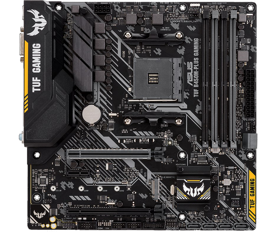 ASUS TUF AMD Ryzen B450M PLUS AM4 Micro ATX GAMING Motherboard LN91485